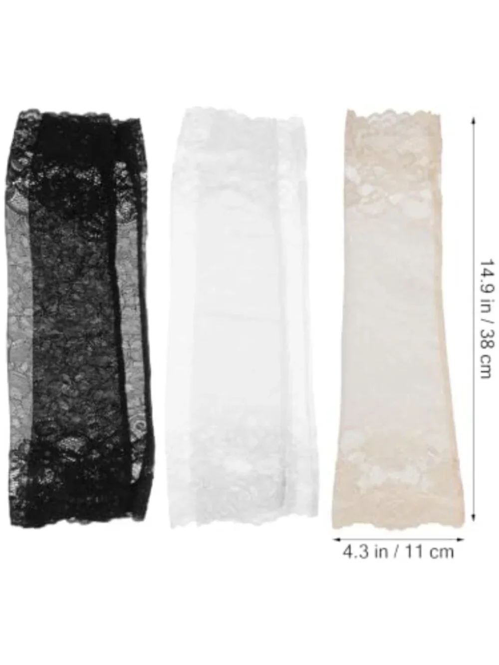 Lace Breathable Elastic Arm Sleeves Women UV Sun Protection